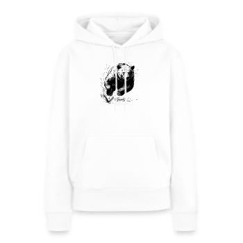 Strapping - Women’s Premium Organic Hoodie - white - Front - Julia (174cm)