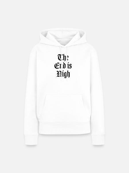 Das Ende ist nah - Frauen Premium Bio Hoodie - Weiß