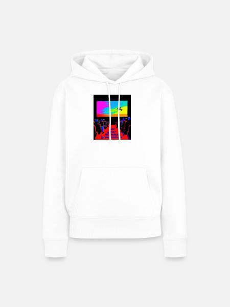 Traumvisionen - Frauen Premium Bio Hoodie - Weiß
