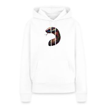 Schlange Python Kobra Klapperschlange Schlangen - Frauen Premium Bio Hoodie - Weiß - Vorne - Julia (174cm)
