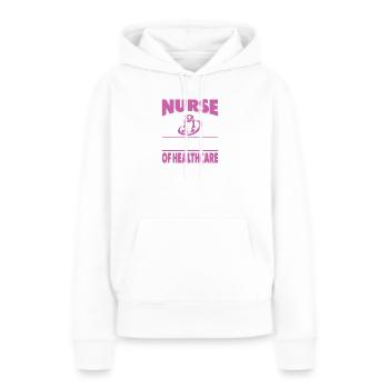 Funny Nurse Gifts Nursing Outfits - Women’s Premium Organic Hoodie - white - Front - Julia (174cm)