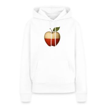Polen - Frauen Premium Bio Hoodie - Weiß - Vorne - Julia (174cm)