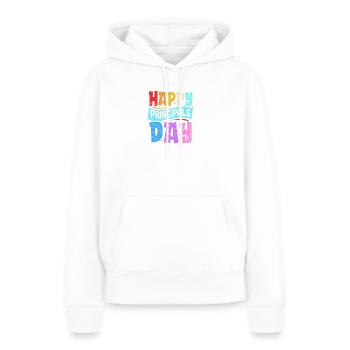Directeur Directeur Directeur principal de l’école - Sweat à capuche Premium bio Femme - blanc - Devant - Julia (174cm)