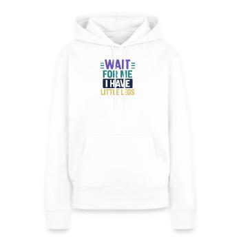Cute Saying Humor Meme Funny Gift Idea - Women’s Premium Organic Hoodie - white - Front - Julia (174cm)