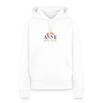 Meilleure Anne dans ce Dünya - Mother & Child Design - Sweat à capuche Premium bio Femme - blanc - Devant - Julia (174cm)