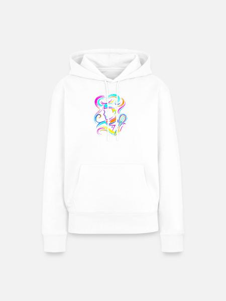 Bäcker - Frauen Premium Bio Hoodie - Weiß