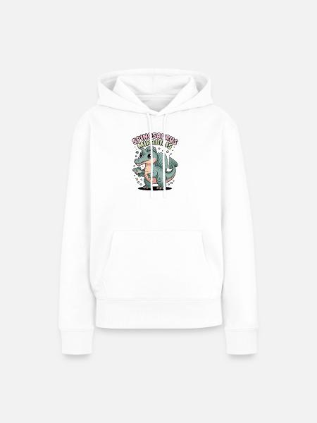 Neue Spinosaurus Mirabilis 2026 Entdeckung - Frauen Premium Bio Hoodie - Weiß