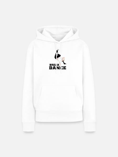 Breakdance - Breaking Sport - Frauen Premium Bio Hoodie - Weiß