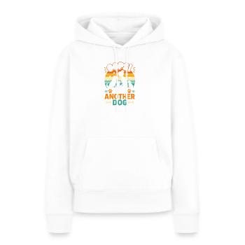 Noch ein Hund: Oops! - Frauen Premium Bio Hoodie - Weiß - Vorne - Julia (174cm)