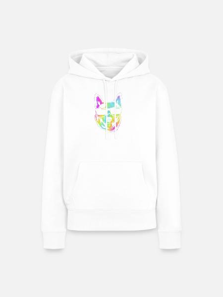 Australian Cattle Dog - Frauen Premium Bio Hoodie - Weiß