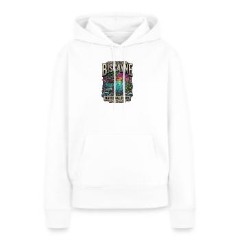 Biscayne National Park Florida - Frauen Premium Bio Hoodie - Weiß - Vorne - Julia (174cm)