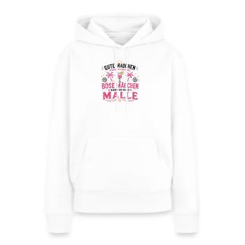 Mallorca Party Spruch Malle Damen Outfit Humor - Frauen Premium Bio Hoodie - Weiß - Vorne - Julia (174cm)