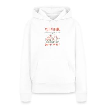 Chefin Abschied Jobwechsel Rente - Frauen Premium Bio Hoodie - Weiß - Vorne - Julia (174cm)