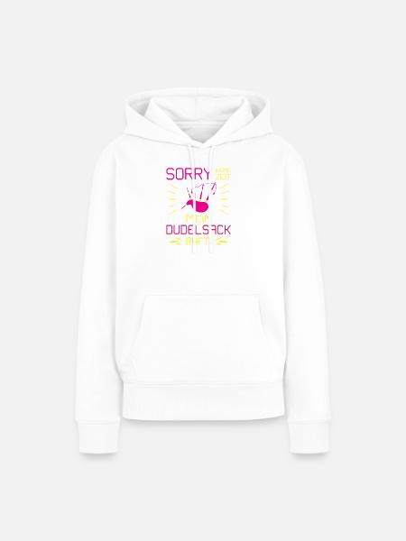 Dudelsackspieler Dudelsack Männer Geschenk - Frauen Premium Bio Hoodie - Weiß