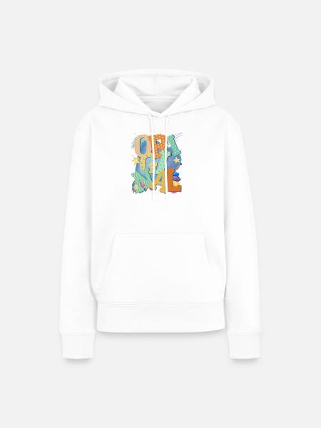 Original - Das Original  - Frauen Premium Bio Hoodie - Weiß