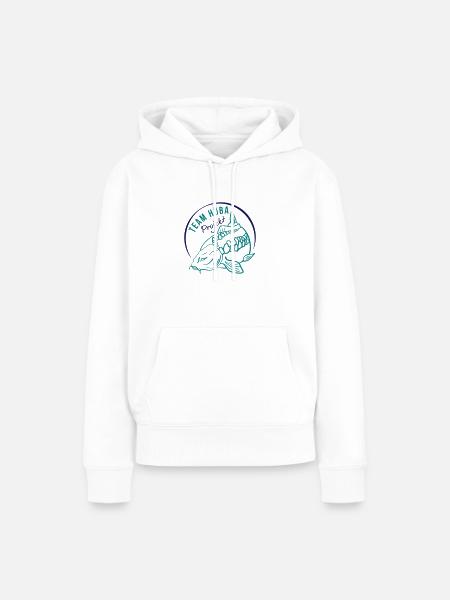Projekt Team Hüba - Frauen Premium Bio Hoodie - Weiß