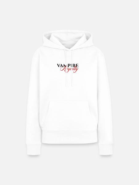 Fantasy / Vampire / Dracula: Vampire Royalty - Frauen Premium Bio Hoodie - Weiß