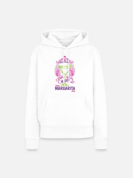 Gänseblümchen - Frauen Premium Bio Hoodie - Weiß