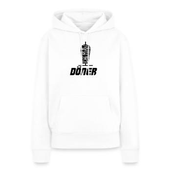 Döner Kebab - Frauen Premium Bio Hoodie - Weiß - Vorne - Julia (174cm)