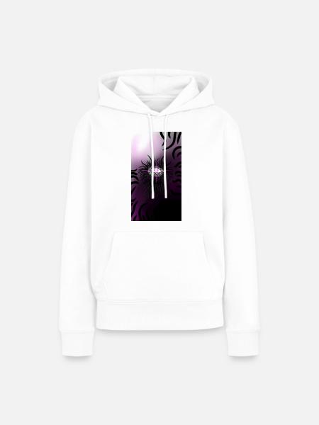Alles im blick - Frauen Premium Bio Hoodie - Weiß