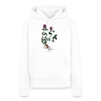 Red clover - Women’s Premium Organic Hoodie - white - Front - Julia (174cm)