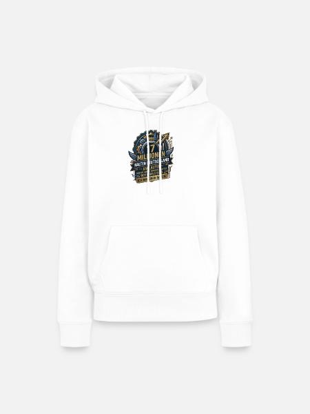 Einer_von_17_Millionen - Frauen Premium Bio Hoodie - Weiß