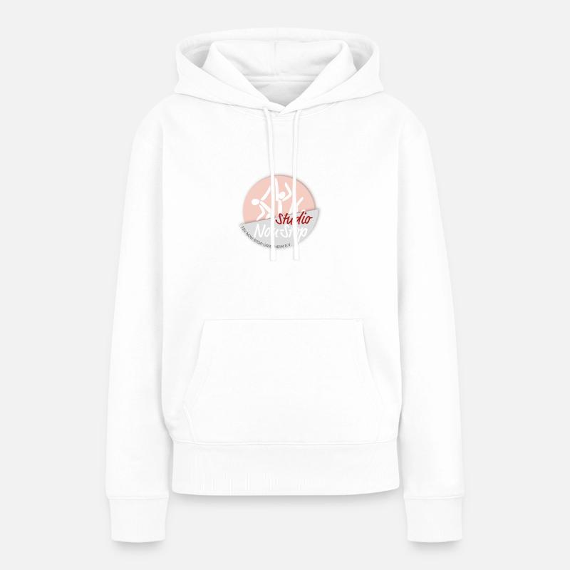 Studio Non Stop Basic - Frauen Premium Bio Hoodie - Weiß