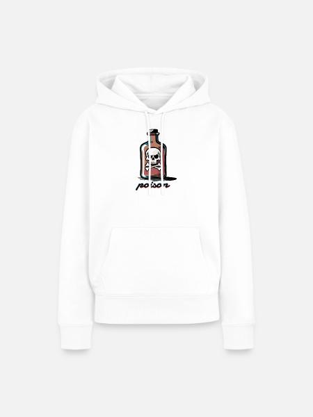 Gift - Frauen Premium Bio Hoodie - Weiß