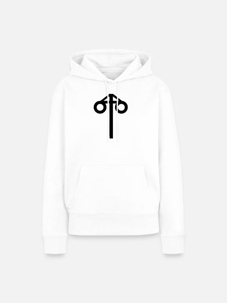 Mittsommer-magischer Baum - Frauen Premium Bio Hoodie - Weiß