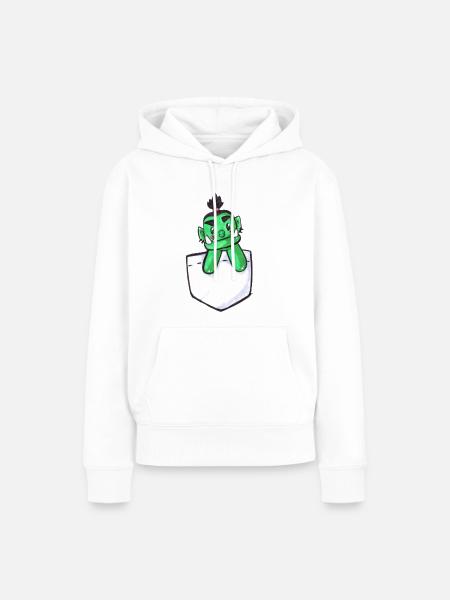 Taschen-Ork - Frauen Premium Bio Hoodie - Weiß