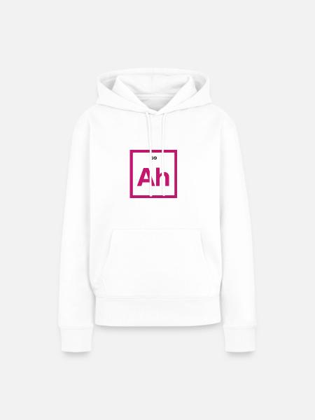 Das Element der Überraschung - Frauen Premium Bio Hoodie - Weiß