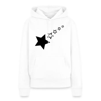 Sternchen - Frauen Premium Bio Hoodie - Weiß - Vorne - Julia (174cm)