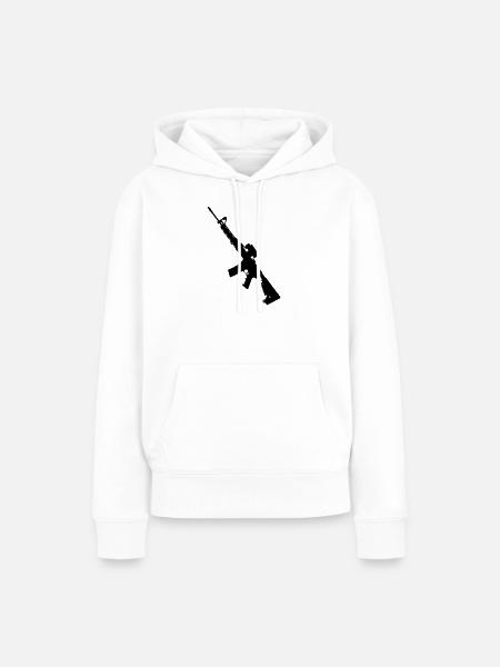 Colt c7 - Frauen Premium Bio Hoodie - Weiß