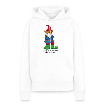 Wütender Zwerg - Frauen Premium Bio Hoodie - Weiß - Vorne - Julia (174cm)