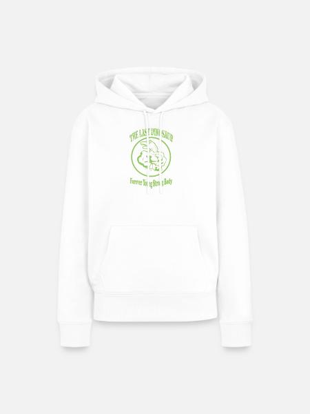 The Last Dinosaur - Frauen Premium Bio Hoodie - Weiß