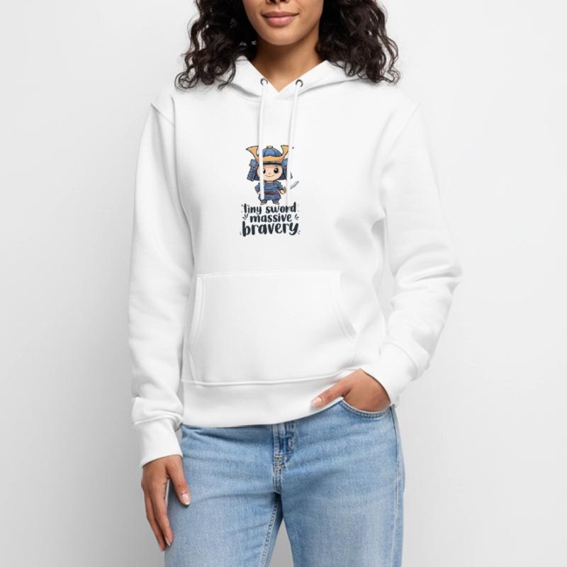 Chibi Samurai Women’s Premium Organic Hoodie