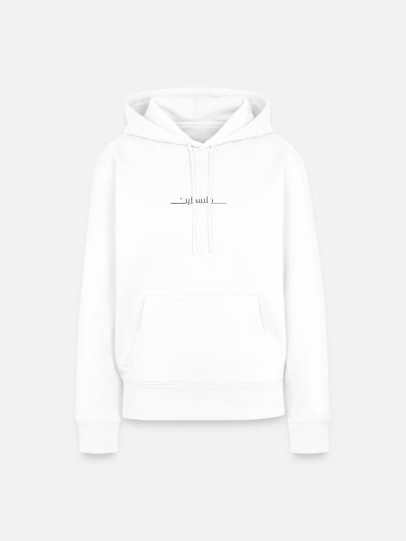 Palestine - Frauen Premium Bio Hoodie - Weiß