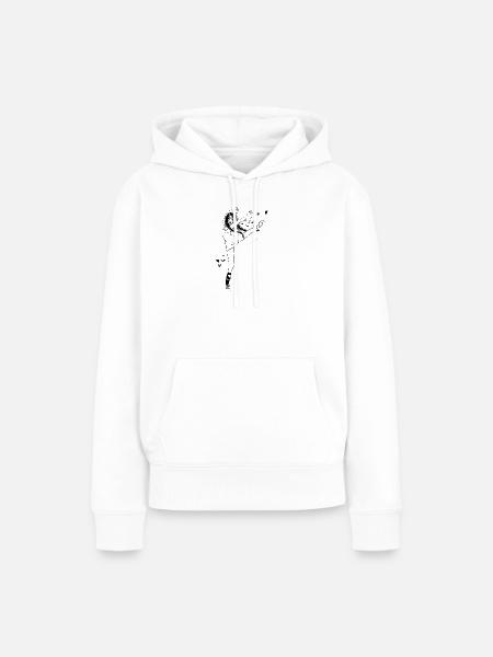 Fairy Queen - Frauen Premium Bio Hoodie - Weiß