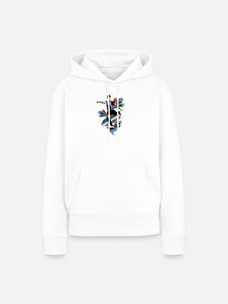 Argentinien - Argentinien - Flaggen - Frauen Premium Bio Hoodie - Weiß