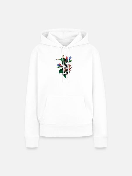 Mexiko - Mexiko - Flaggen - Frauen Premium Bio Hoodie - Weiß