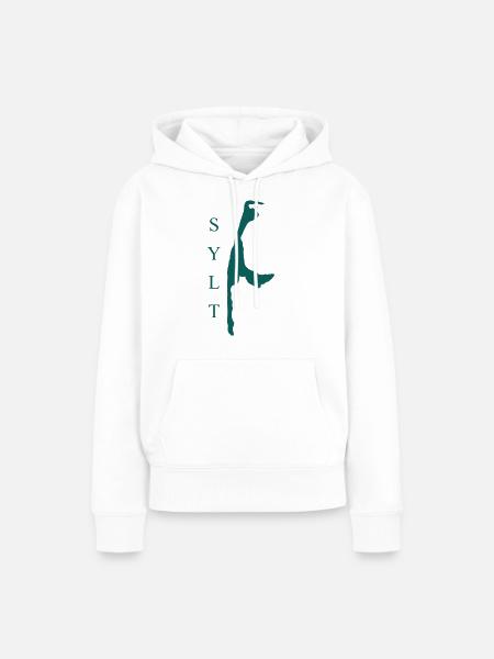 Sylt - Frauen Premium Bio Hoodie - Weiß