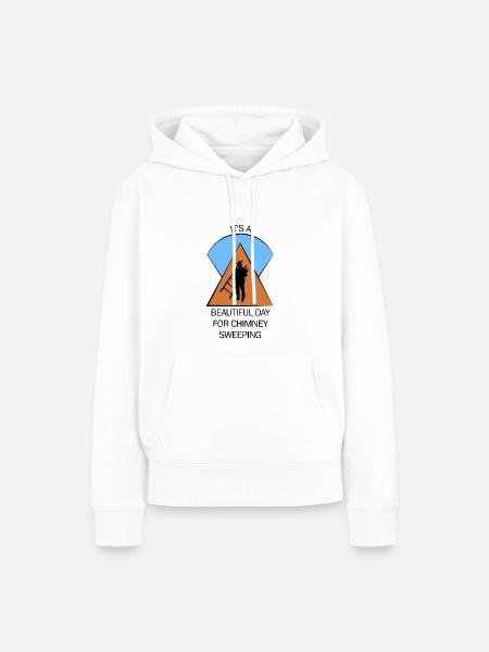 Schornsteinfeger Schlotfeger - Frauen Premium Bio Hoodie - Weiß