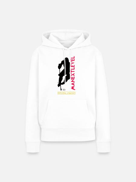 Hockey Legend - Frauen Premium Bio Hoodie - Weiß