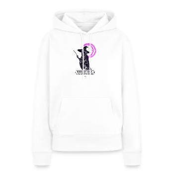 Moonlight Magic & Halloween Dreams - Frauen Premium Bio Hoodie - Weiß - Vorne - Julia (174cm)