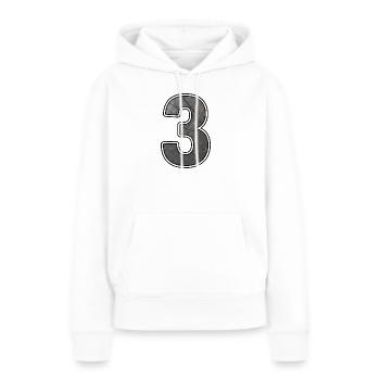 Rusty Industrial Number 3 - Women’s Premium Organic Hoodie - white - Front - Julia (174cm)