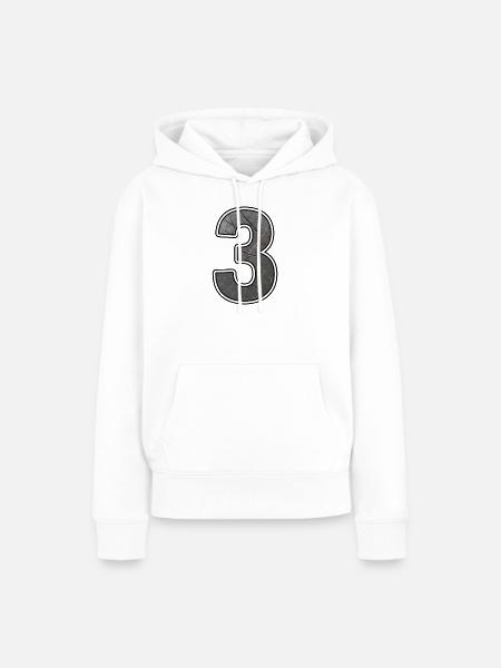 Rusty Industrial Number 3 - Frauen Premium Bio Hoodie - Weiß