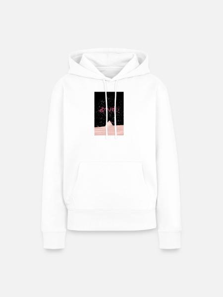 Schneemann-Boo!! - Frauen Premium Bio Hoodie - Weiß