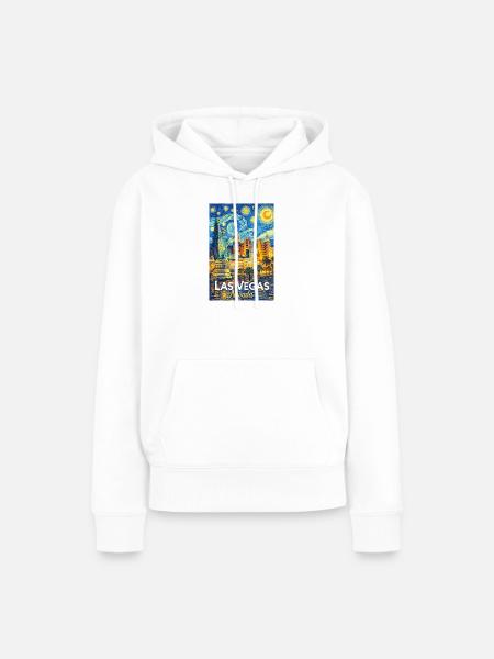 Las Vegas Nevada - Frauen Premium Bio Hoodie - Weiß