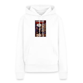 Sternzeichen Skorpion - Wenn „Okay“ nicht okay ist - Frauen Premium Bio Hoodie - Weiß - Vorne - Julia (174cm)