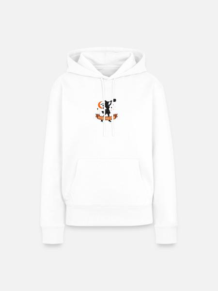 Mondnacht Hexendämmerung - Frauen Premium Bio Hoodie - Weiß